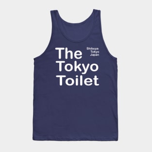 White Logo The Tokyo Toilet Shibuya Tank Top